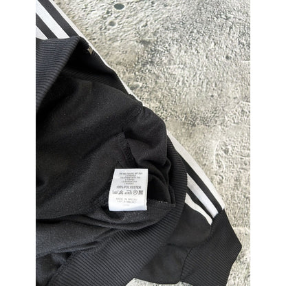 Adidas track jacket vintage black Y2K zip sweatshirt
