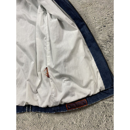 Rock Revival moto biker denim jacket washed vintage