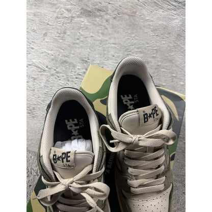 Bapesta Sk8-sta Bape sneakers khaki green a bathing ape