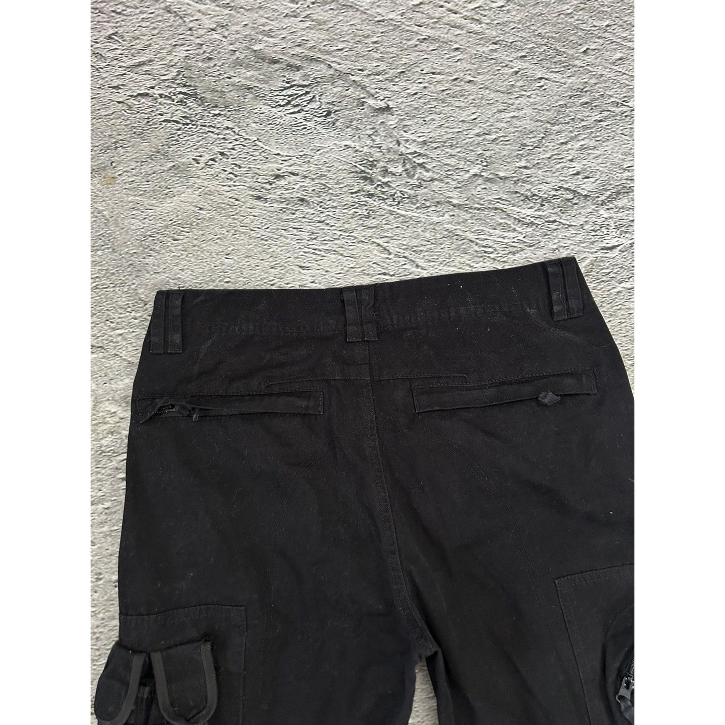 Field lived cargo pants black workwear military utility