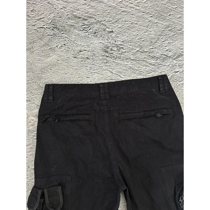 Field lived cargo pants black workwear military utility