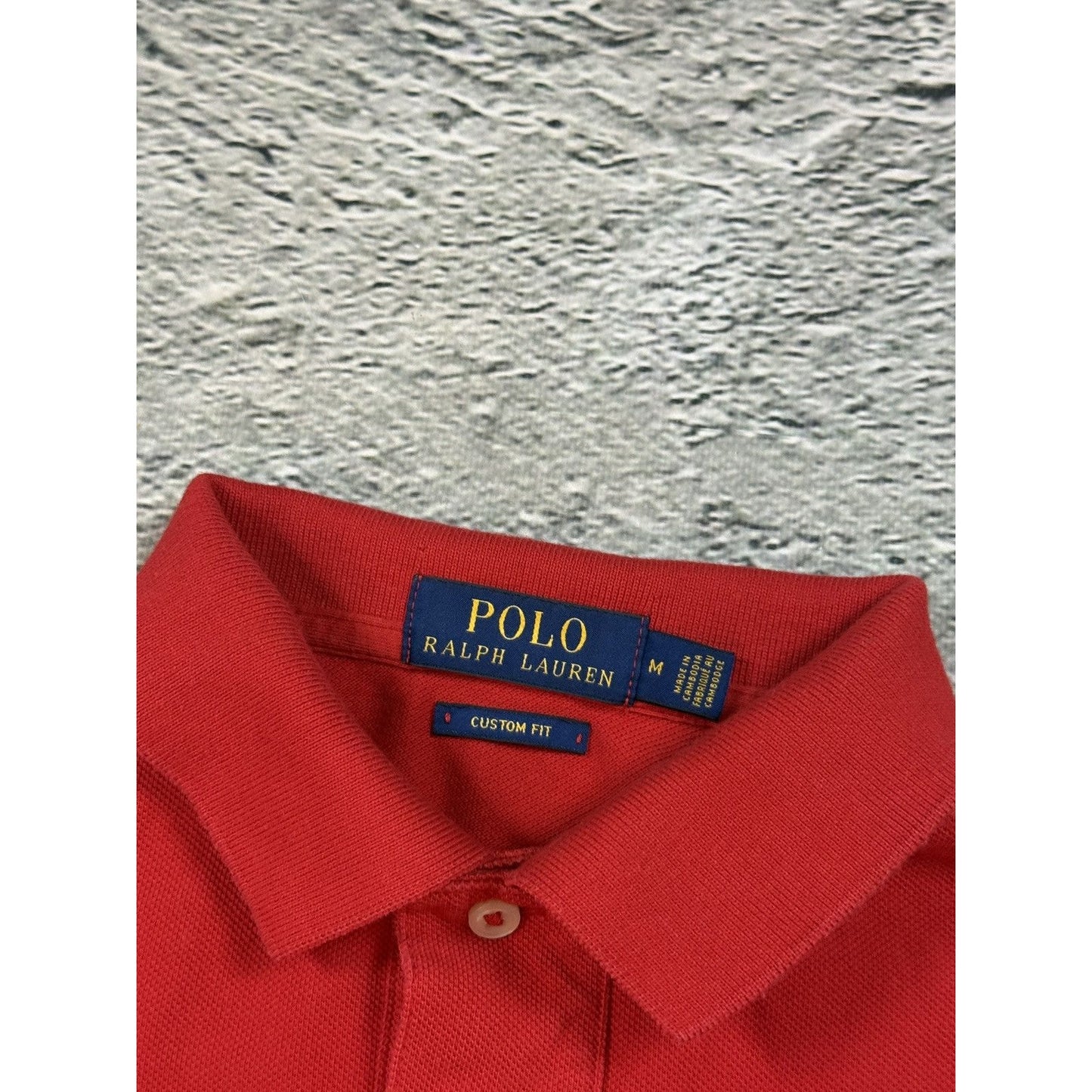 Chief Keef Polo Ralph Lauren big pony longsleeve red