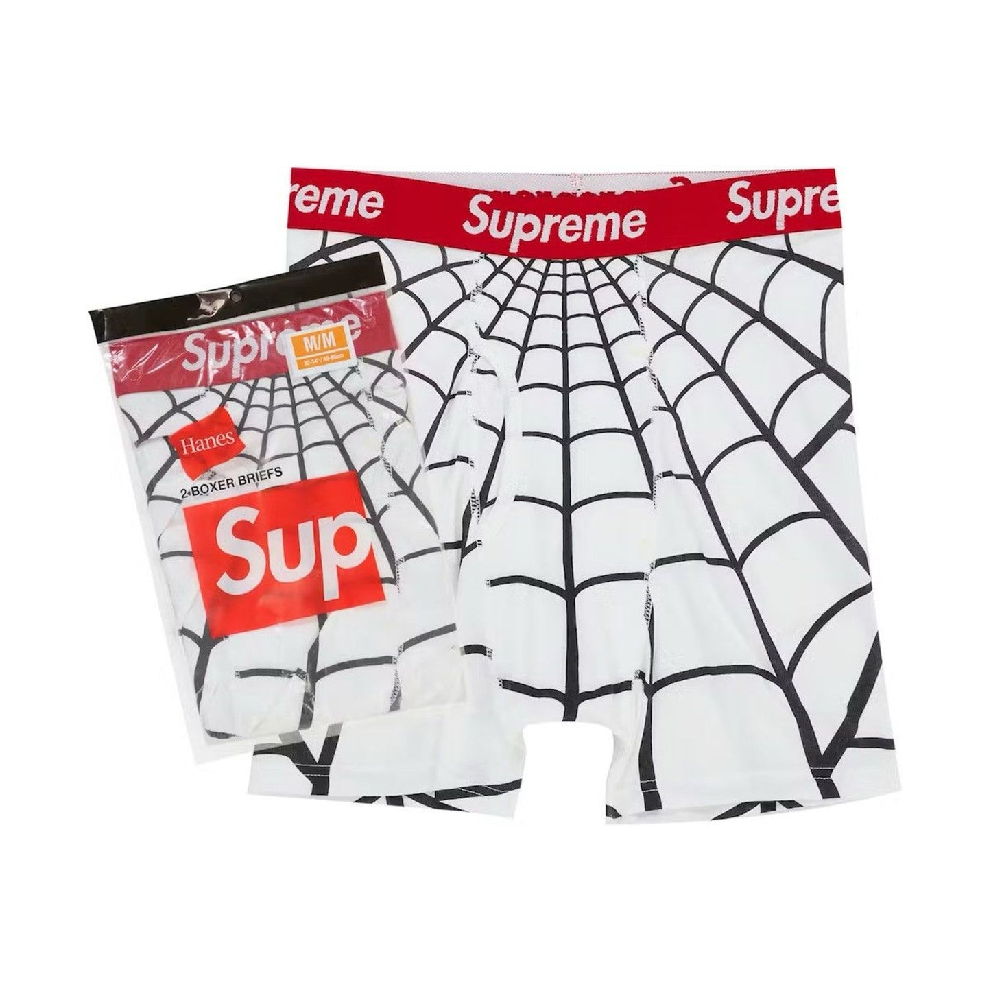 Supreme Spider-Man Hanes Boxers white SS26 SOLD OUT S