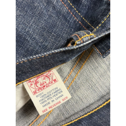 Evisu Japan Golden vintage selvedge daicock jeans big logo