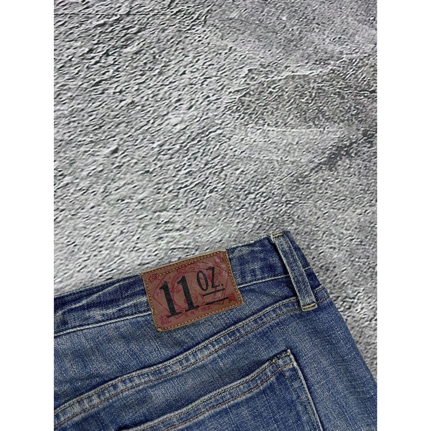 Evisu jorts daicock big logo vintage pink jeans shorts