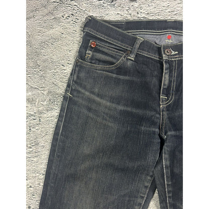 Evisu x Puma jeans vintage grey bootcut mint seagulls