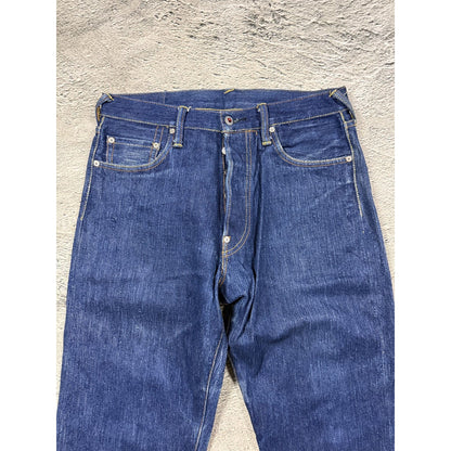 Evisu jeans daicock camo big logo hand painted Y2K