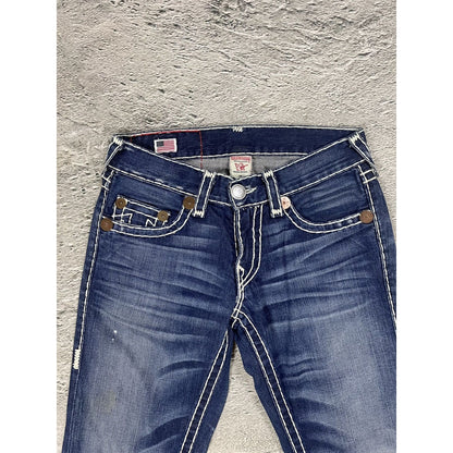 True Religion jeans vintage Bobby Super T denim straight