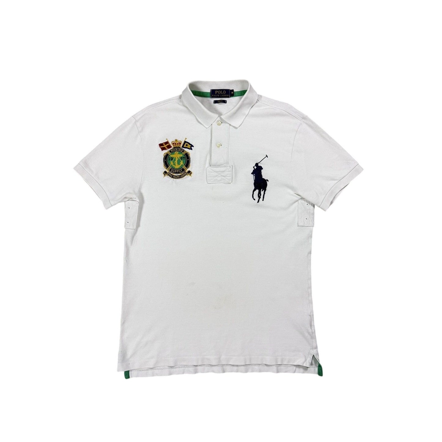 Chief Keef Polo Ralph Lauren white Marine big pony