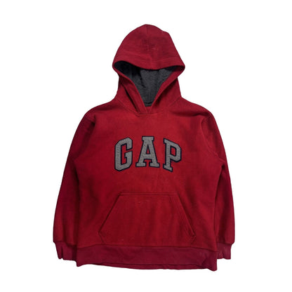 Gap vintage big logo spell out red hoodie fleece