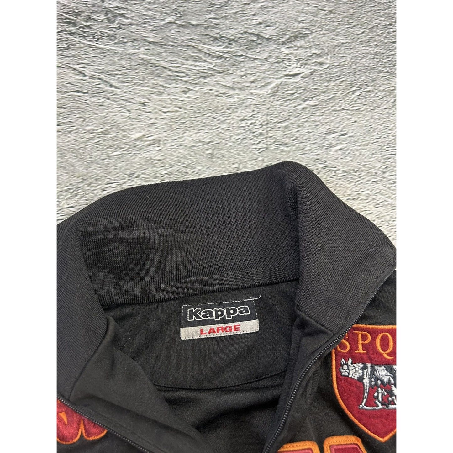 Kappa Roma 08/09 vintage track jacket training black
