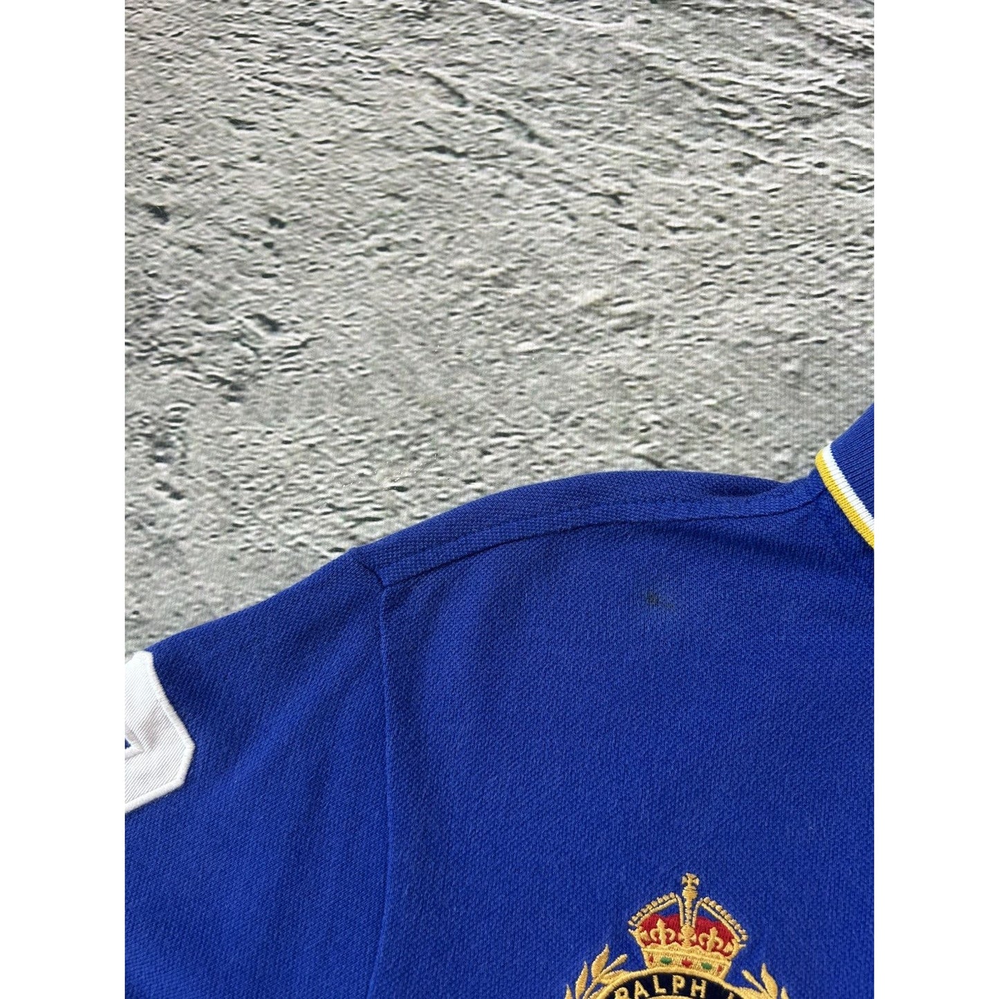 Chief Keef Polo Ralph Lauren Madrid blue big pony shirt
