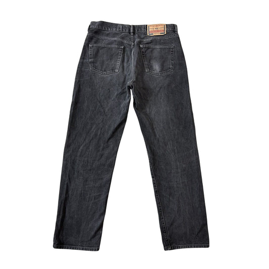 Diesel jeans vintage black straight Y2K