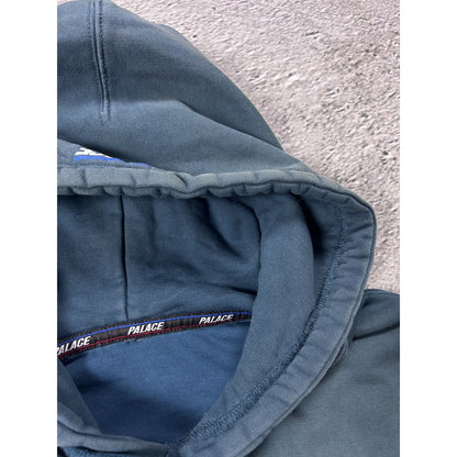 Palace hoodie Basically a Hood green