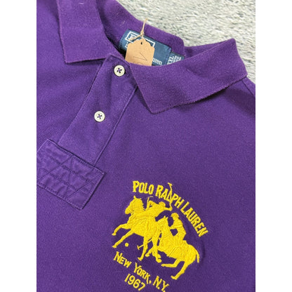 Chief Keef Polo Ralph Lauren longsleeve purple big pony