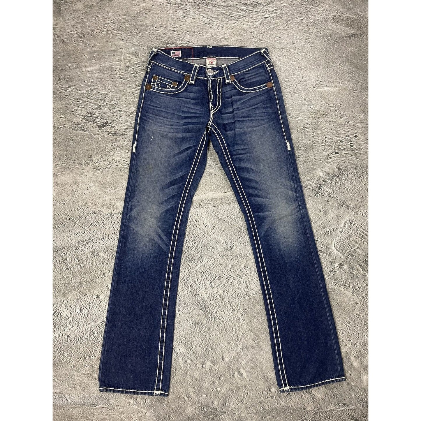 True Religion jeans vintage Bobby Super T denim straight