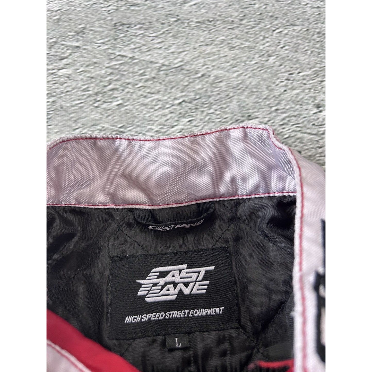 Speed Freak Racing Jacket vintage bomber jacket red