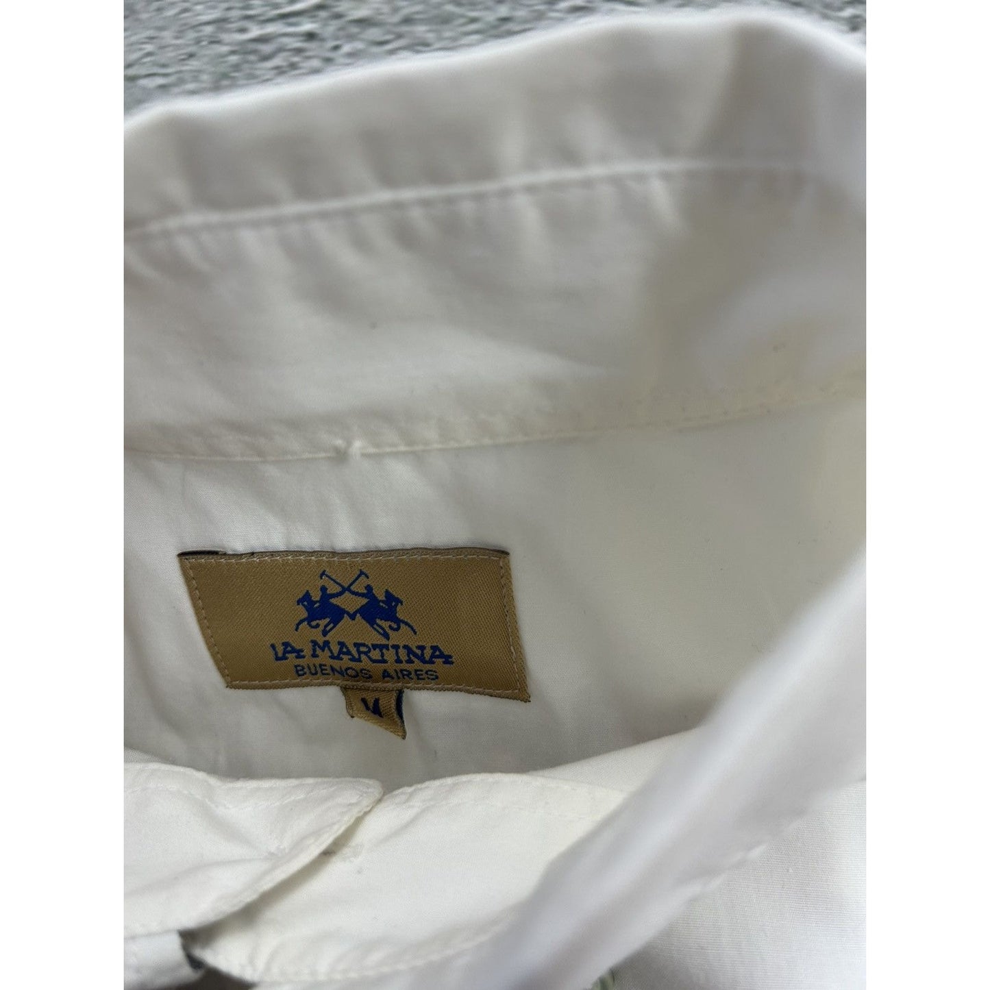 La Martina shirt longsleeve white Chief Keef Polo Spain