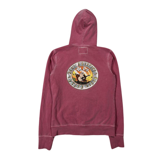 True Religion zip hoodie pink Y2K
