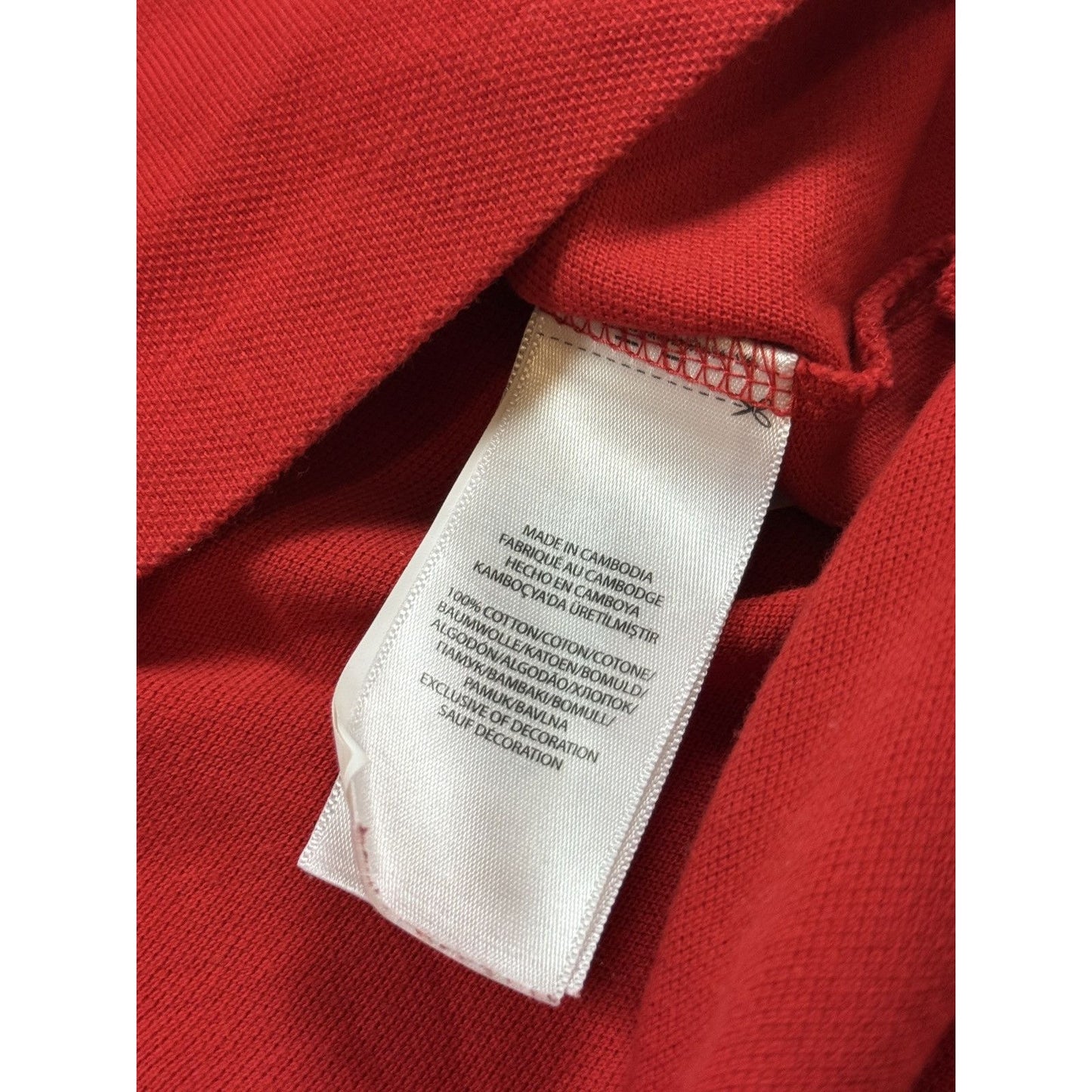 Chief Keef Polo Ralph Lauren big pony longsleeve red