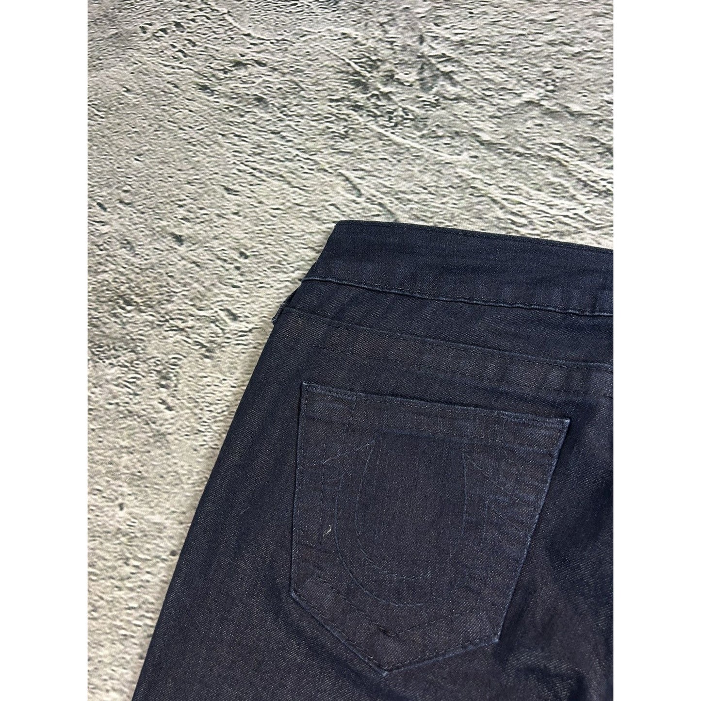 True Religion navy blue jeans Y2K bootcut vintage