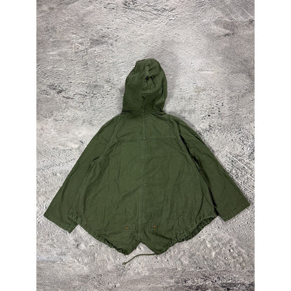 Ne-Net Issey Miyake Coat vintage khaki Japanese military