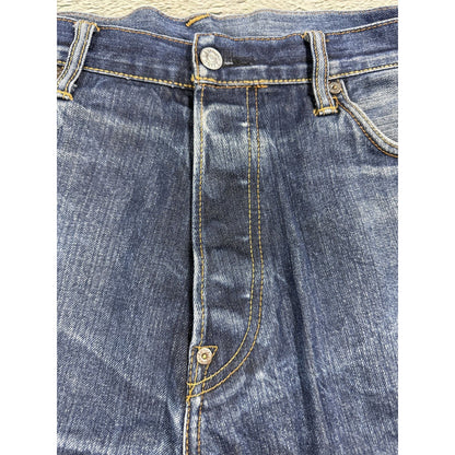 Evisu jeans daicock big logo red selvedge denim