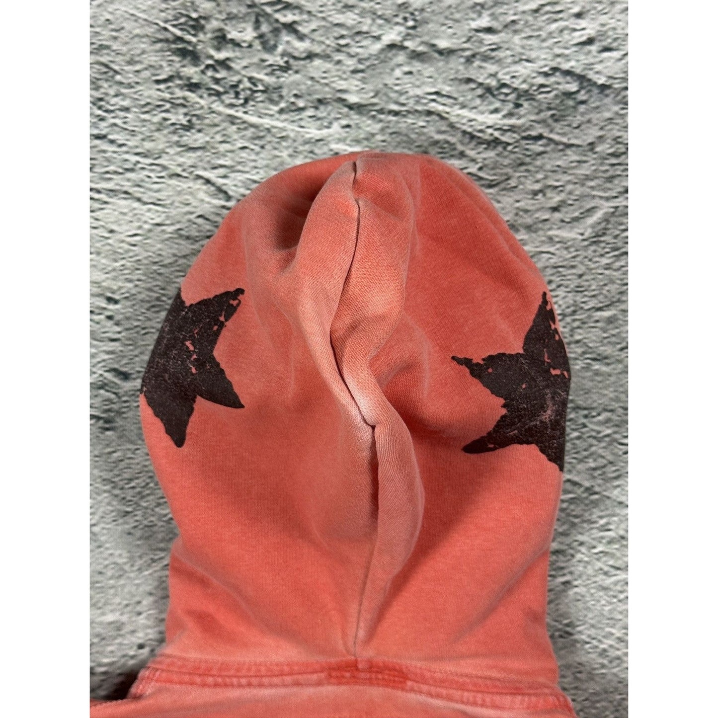 True Religion vintage zip hoodie Orange Rhinestones LA