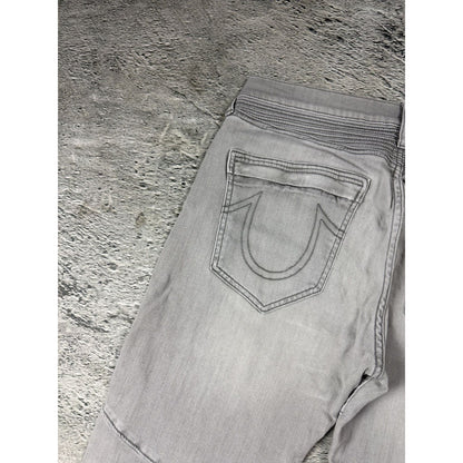 True Religion jeans biker rocco washed Y2K slim skinny