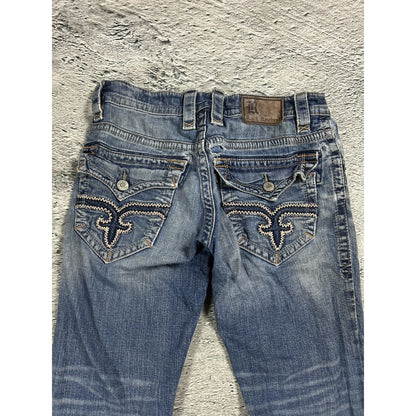 Rock Revival vintage blue jeans Y2K flared Tapy
