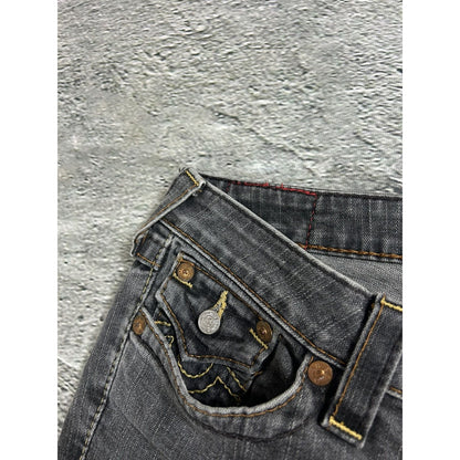 True Religion jeans vintage grey Billy flared