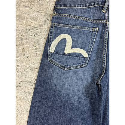Evisu jeans vintage seagull logo selvedge