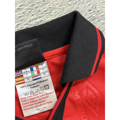 Umbro long sleeve jersey red full print 2000s
