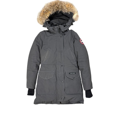 Canada Goose trillium parka jacket grey puffer
