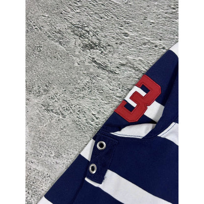 Chief Keef Polo Ralph Lauren striped longsleeve big pony