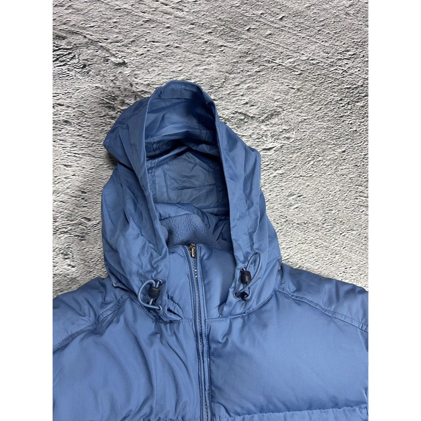 Nike vintage blue puffer vest small swoosh 2000s
