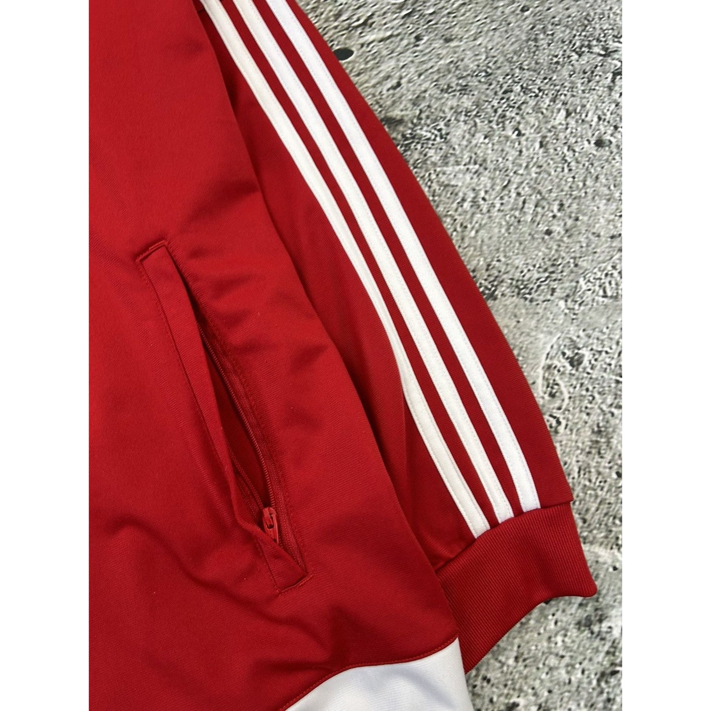 Besiktas Adidas zip sweatshirt track jacket red