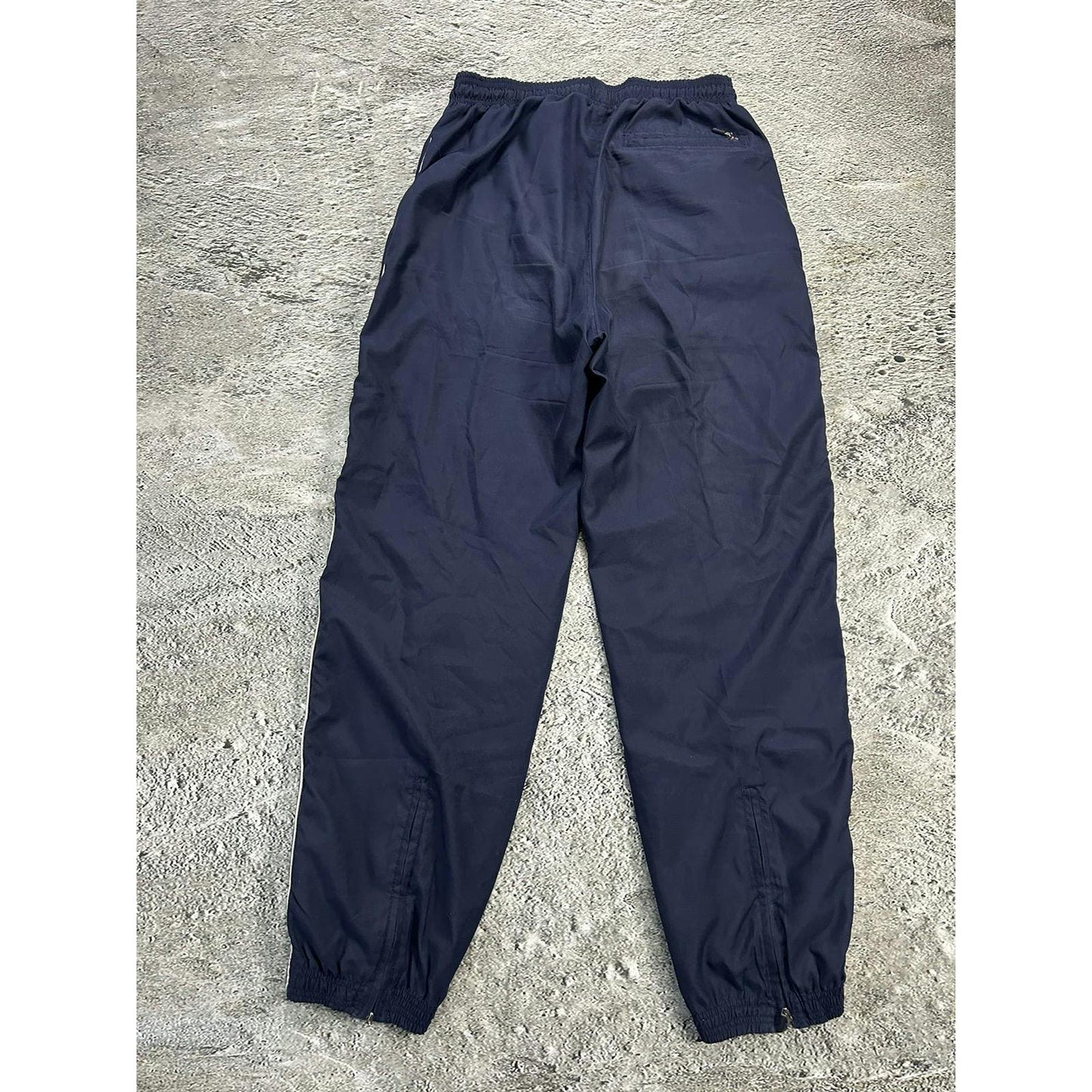 Lotto vintage navy nylon track pants drill Y2K parachute