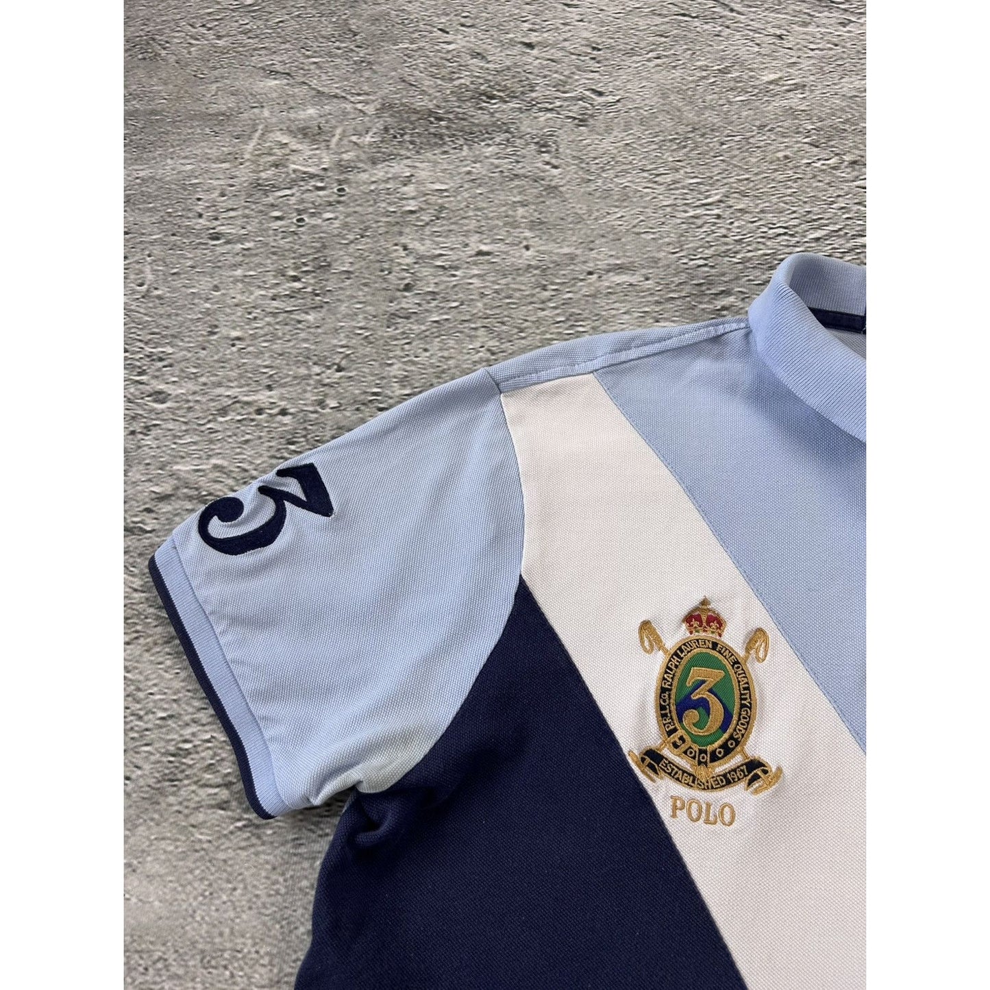 Chief Keef Polo Ralph Lauren baby blue T-shirt big pony