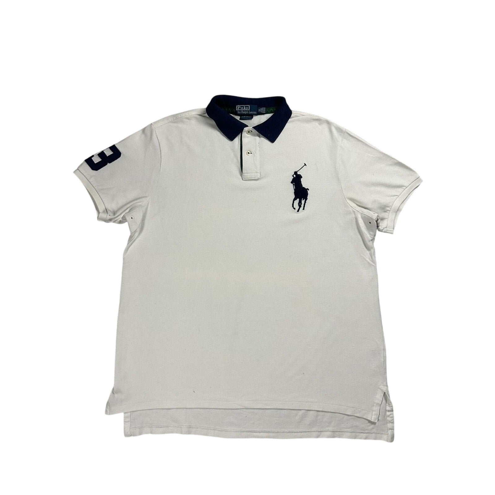 Polo Ralph Lauren ポロシャツ USA チーフキーフ風 M Polo Ralph