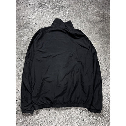 Nike vintage black track suit nylon pants jacket Y2K