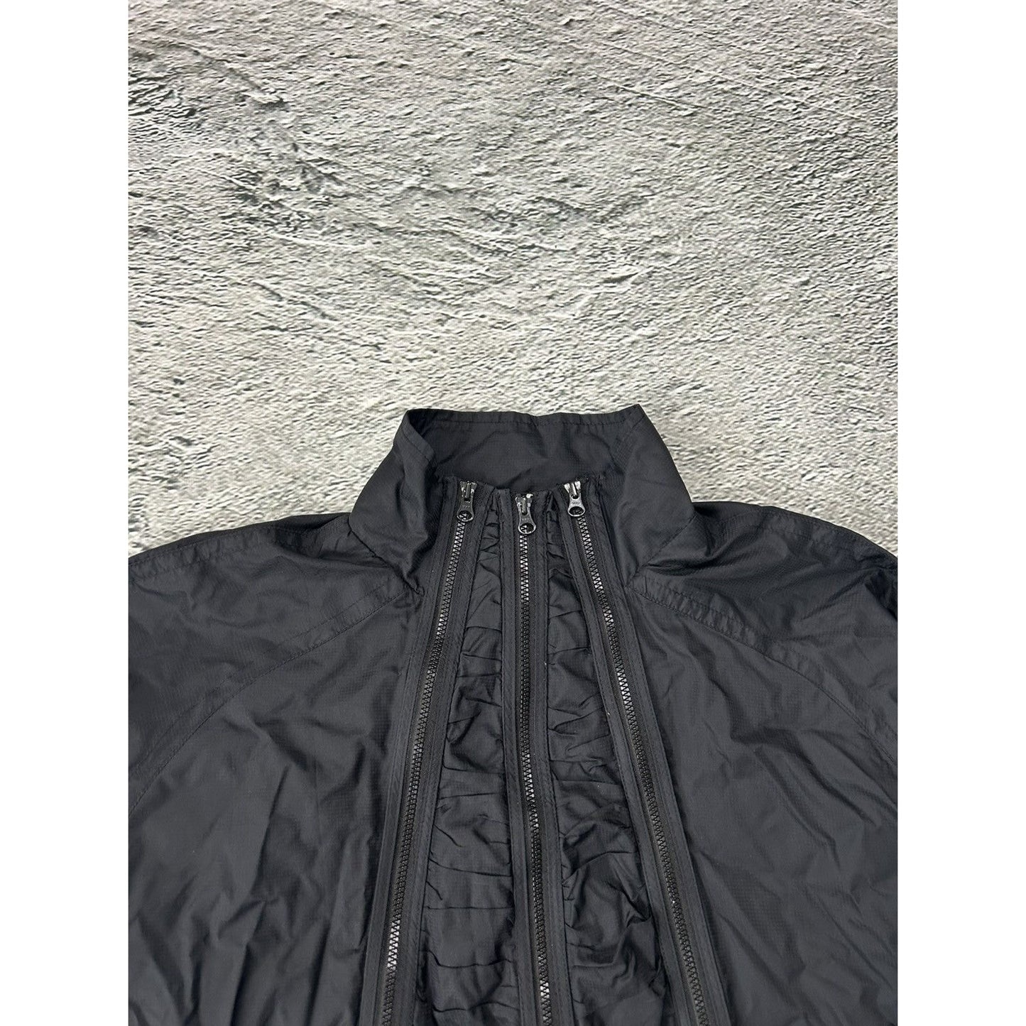 Adidas Stella McCartney bomber jacket black avant-garde