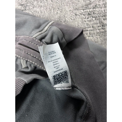 True Religion zip hoodie gray vintage contrast stitching Y2K