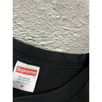 Supreme t-shirt black Fuck With Your Head FW17 cut off boxy