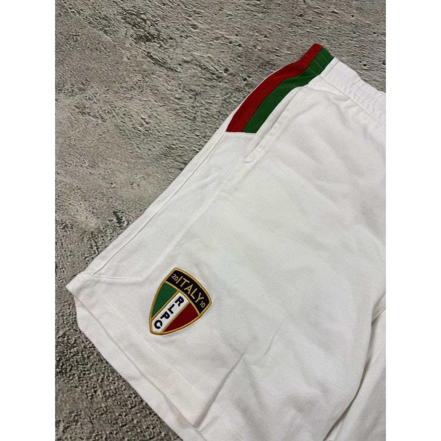 Chief Keef Polo Ralph Lauren shorts Italy white sweatpants