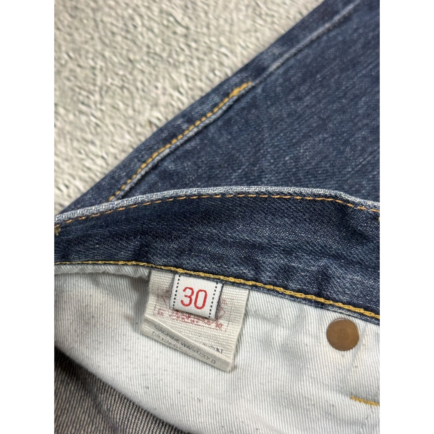 Evisu jeans daicock big logo red selvedge denim Japan