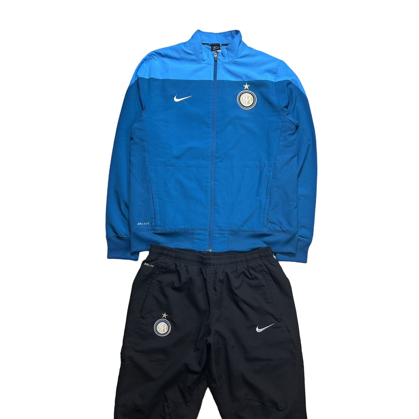 Inter Milan Nike track suit blue black nylon pants jacket