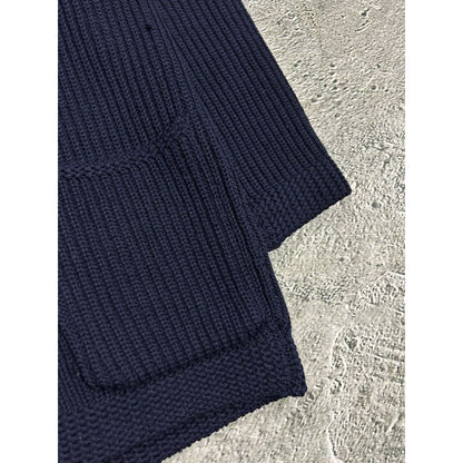 Christian Dior Monsieur Cardigan vintage 70s sweater navy