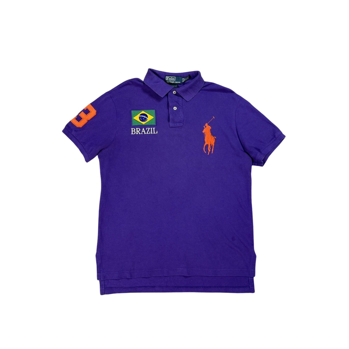 Chief Keef Polo Ralph Lauren vintage Brazil big pony Navy
