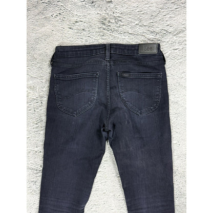 Lee skinny jeans denim pants Y2K black